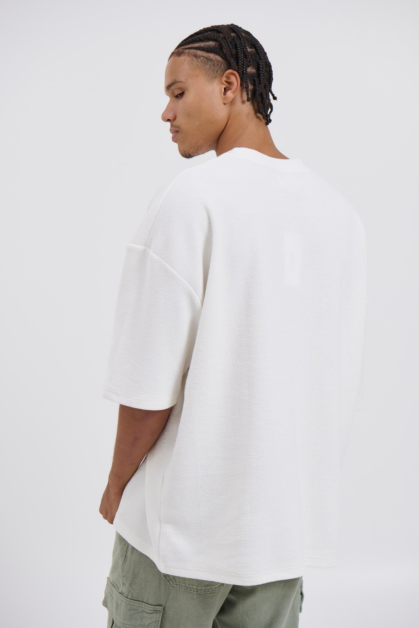 NTH Heavy Ribbed Tee Ivory