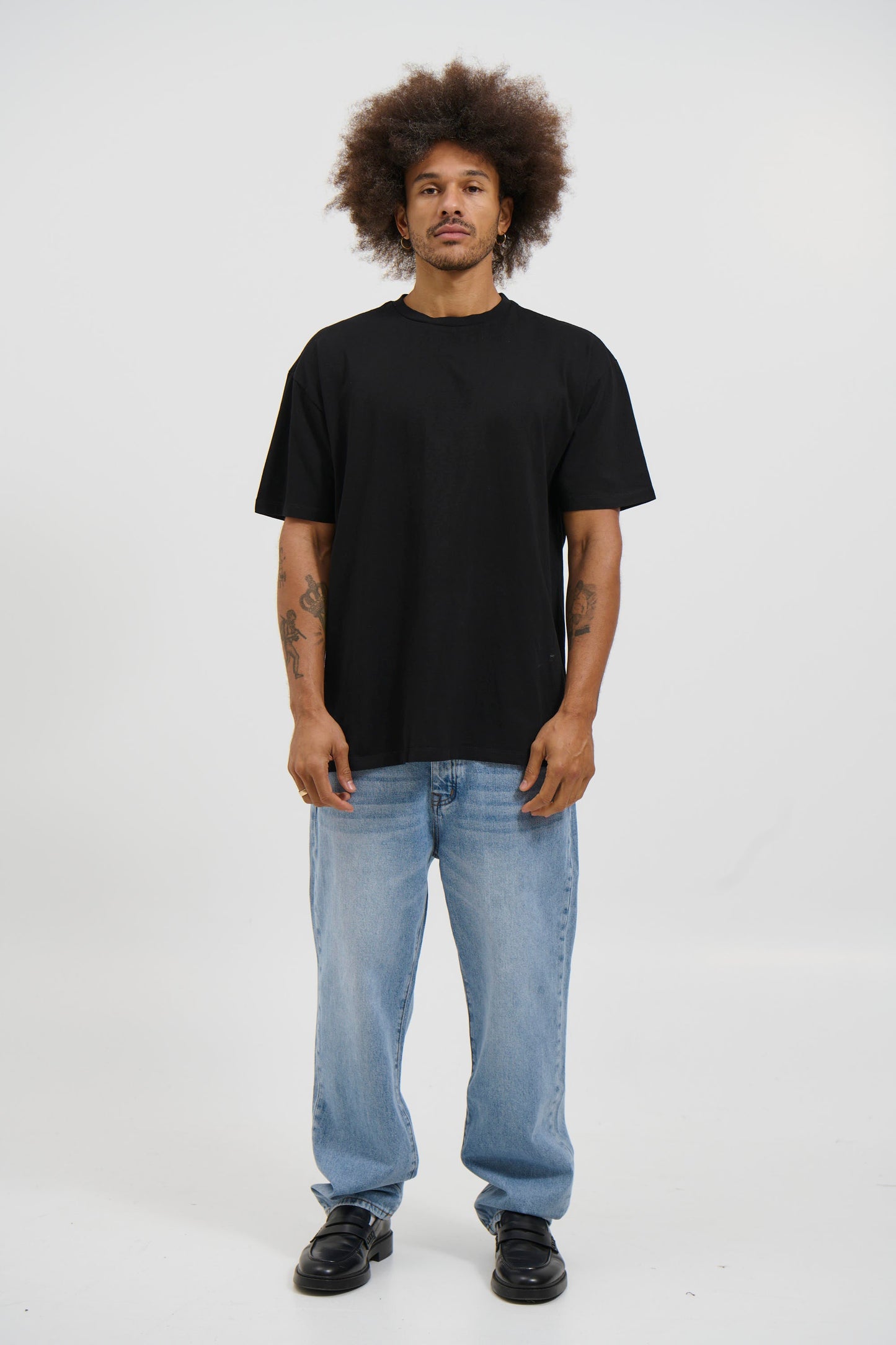 NTH Heavyweight Tee Solid Black