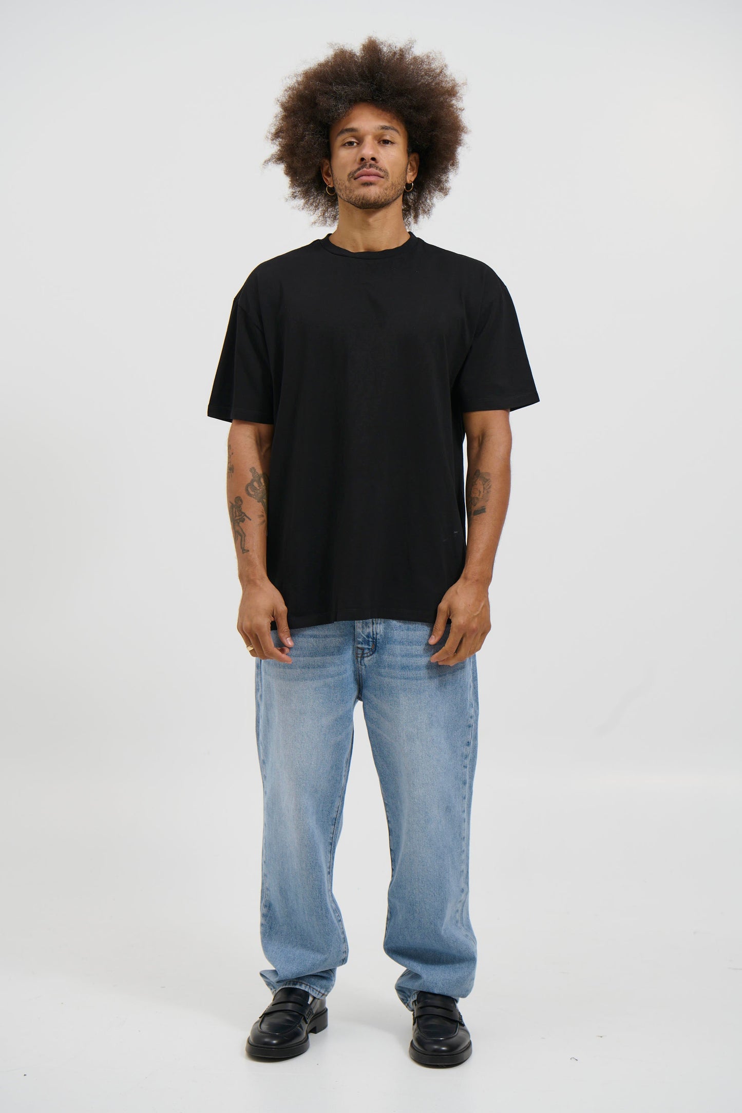 NTH Heavyweight Tee Solid Black