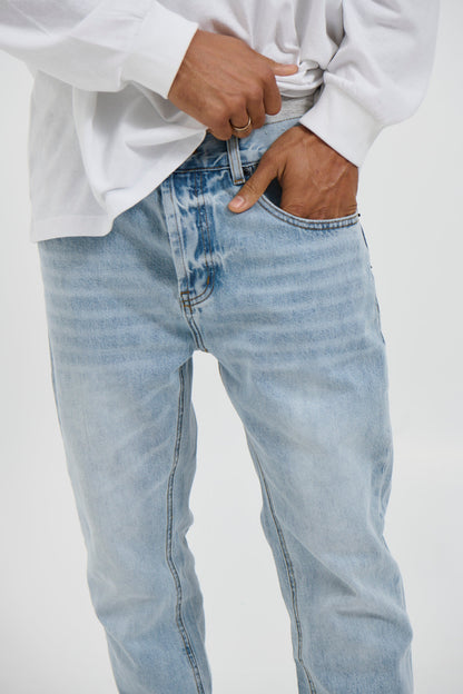 Miles Straight Denim Light Blue