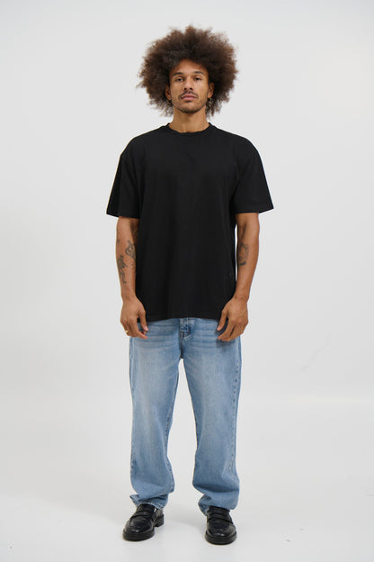 NTH Heavyweight Tee Solid Black